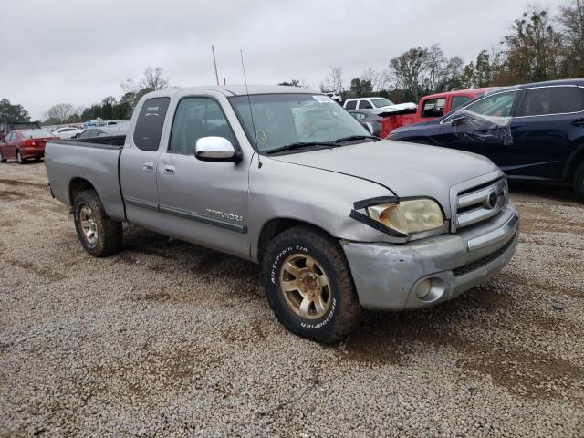 5TBRT34105S461635 - 2005 TOYOTA TUNDRA ACCESS CAB SR5 SILVER photo 4