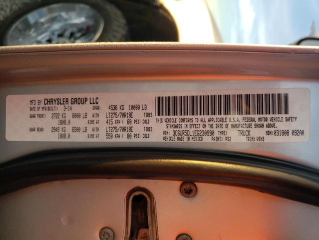 3C6UR5DL1EG230990 - 2014 RAM 2500 SLT Gümüş foto 13