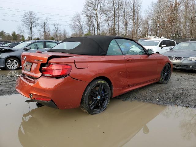 WBA2N3C57JVC29654 - 2018 BMW M240XI ORANGE photo 3