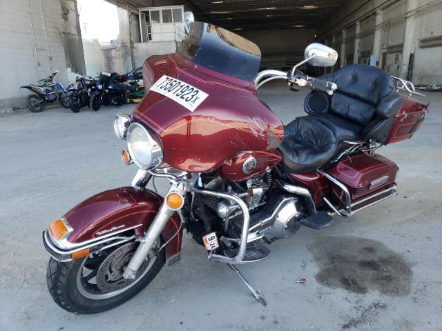 1HD1FCW162Y652631 - 2002 HARLEY-DAVIDSON FLHTCUI 勃艮第红 照片 2