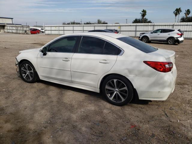 4S3BNBL61F3066442 - 2015 SUBARU LEGACY 2.5I LIMITED WHITE photo 2