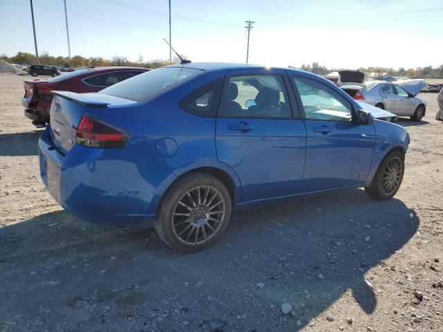 1FAHP3GN8BW145049 - 2011 FORD FOCUS SES BLUE photo 3