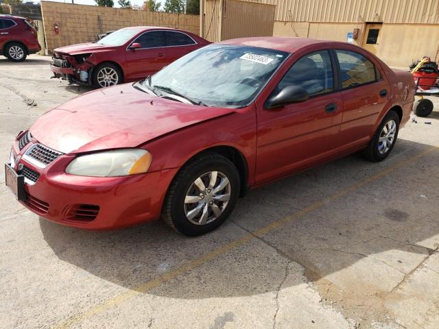 1B3EL36R64N212030 - 2004 DODGE STRATUS SE BURGUNDY photo 1