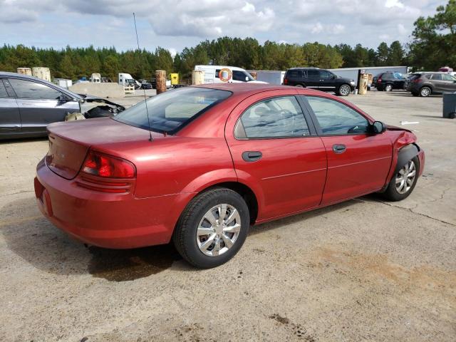 1B3EL36R64N212030 - 2004 DODGE STRATUS SE BURGUNDY photo 3