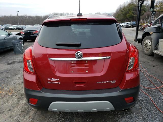 KL4CJFSB8FB266661 - 2015 BUICK ENCORE CONVENIENCE Շագանակագույն լուսանկար 6