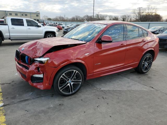 5UXXW3C54J0Y65902 - 2018 BMW X4 XDRIVE28I წითელი ფოტო 1