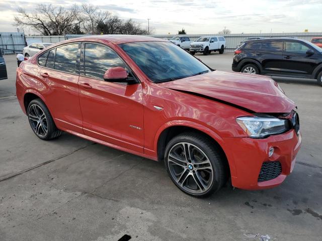 5UXXW3C54J0Y65902 - 2018 BMW X4 XDRIVE28I RED photo 4