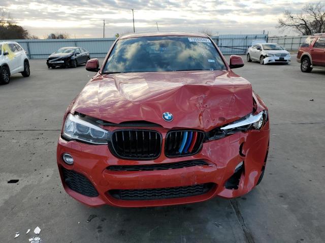 5UXXW3C54J0Y65902 - 2018 BMW X4 XDRIVE28I წითელი ფოტო 5