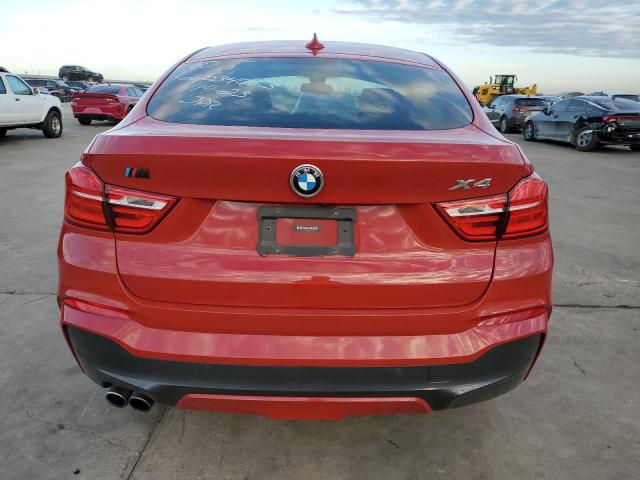 5UXXW3C54J0Y65902 - 2018 BMW X4 XDRIVE28I წითელი ფოტო 6