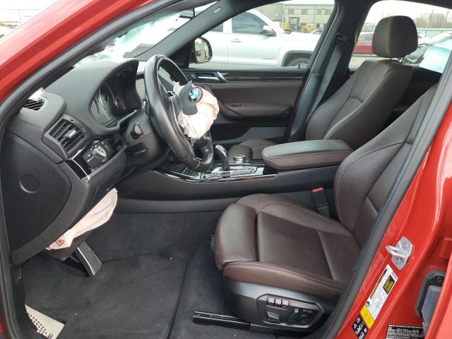 5UXXW3C54J0Y65902 - 2018 BMW X4 XDRIVE28I წითელი ფოტო 7