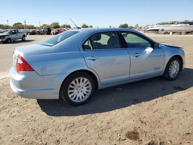 3FADP0L33BR116773 - 2011 FORD FUSION HYBRID BLUE photo 3