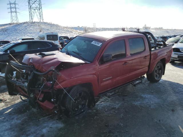 5TELU42NX8Z585540 - 2008 TOYOTA TACOMA DOUBLE CAB MAROON photo 1