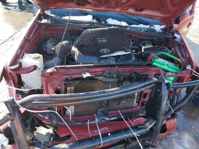 5TELU42NX8Z585540 - 2008 TOYOTA TACOMA DOUBLE CAB 栗色 照片 11