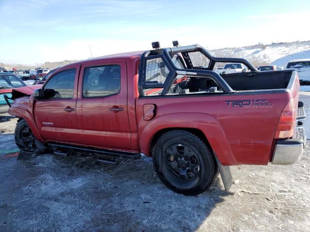 5TELU42NX8Z585540 - 2008 TOYOTA TACOMA DOUBLE CAB MAROON photo 2