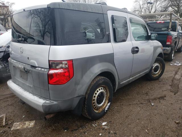 5J6YH28394L037049 - 2004 HONDA ELEMENT LX GRAY photo 3