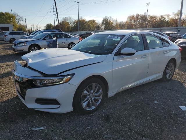 1HGCV1F12JA156638 - 2018 HONDA ACCORD LX WHITE photo 1