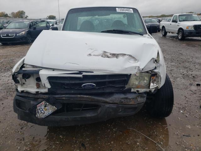 1FTYR10E02TA75809 - 2002 FORD RANGER WHITE photo 5