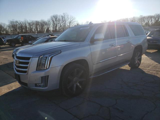 1GYS4SKJ3FR546367 - 2015 CADILLAC ESCALADE ESV LUXURY SILVER photo 1