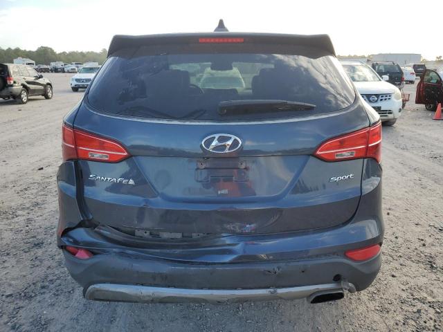 5XYZU3LB2DG054779 - 2013 HYUNDAI SANTA FE S GRAY photo 6