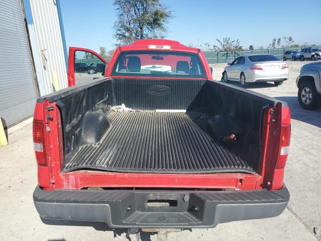 1FTRF12237KC63303 - 2007 FORD F150 RED photo 10