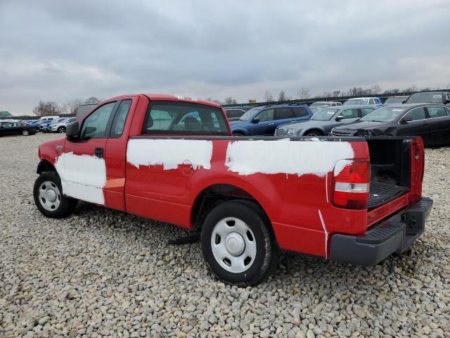 1FTRF12237KC63303 - 2007 FORD F150 RED photo 2