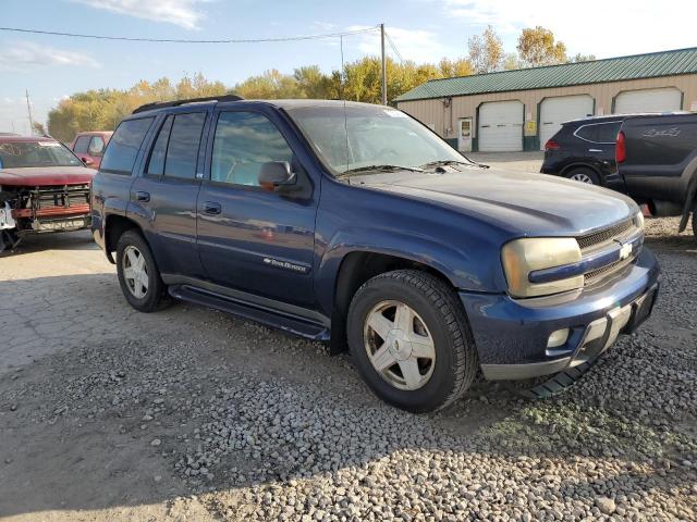 1GNDT13S122421588 - 2002 CHEVROLET TRAILBLAZE BLUE photo 4