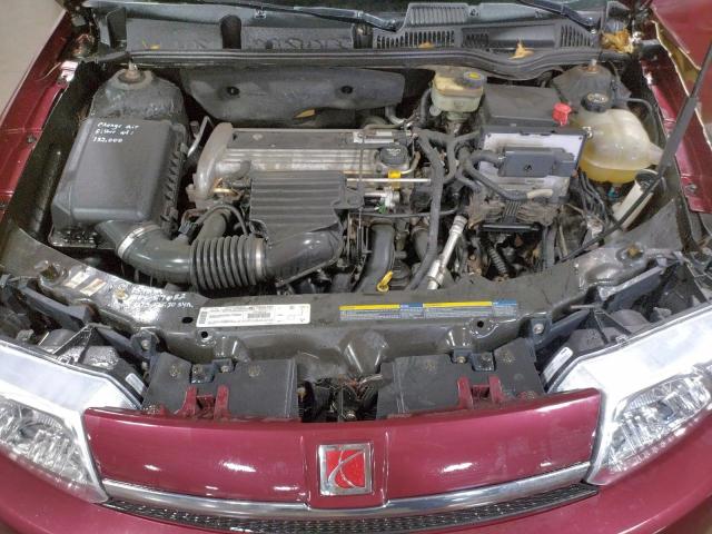 1G8AJ52F53Z159025 - 2003 SATURN ION LEVEL 2 Tünd qırmızı foto 11