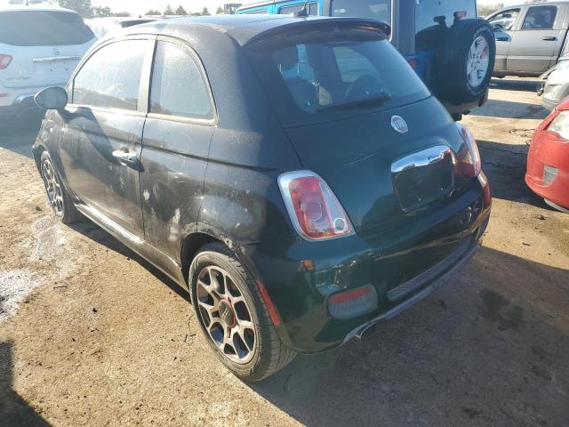 3C3CFFBR4DT604738 - 2013 FIAT 500 SPORT BLACK photo 2