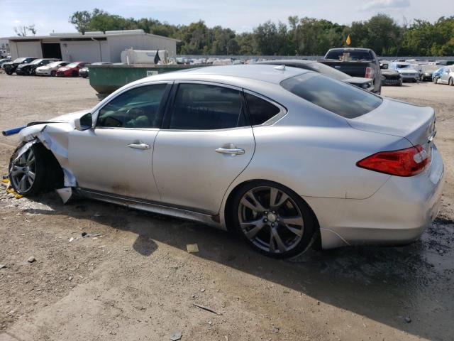 JN1BY1AP3BM323587 - 2011 INFINITI M37 SILVER photo 2