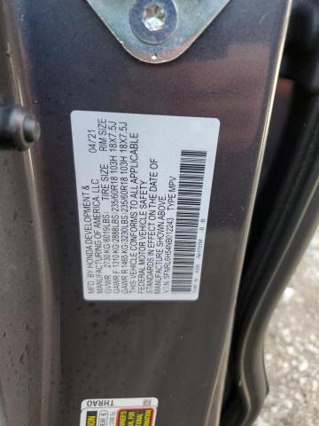 5FNRL6H54NB012243 - 2022 HONDA ODYSSEY EX Grau Foto 12