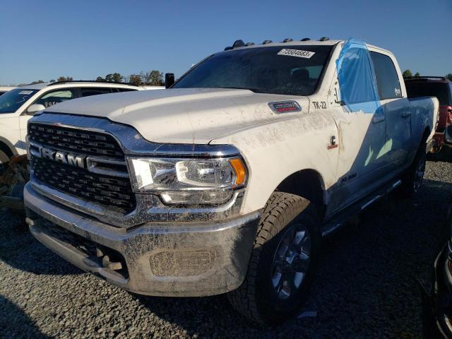 3C6UR5DL5NG253513 - 2022 RAM 2500 BIG HORN/LONE STAR WHITE photo 1