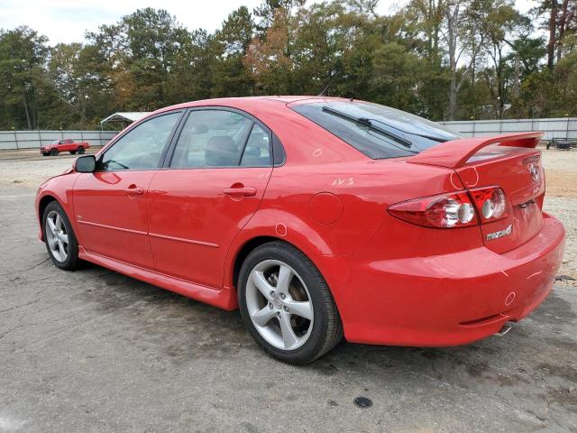 1YVHP84D345N89669 - 2004 MAZDA 6 S RED photo 2