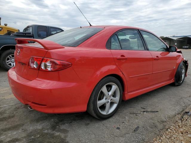 1YVHP84D345N89669 - 2004 MAZDA 6 S RED photo 3