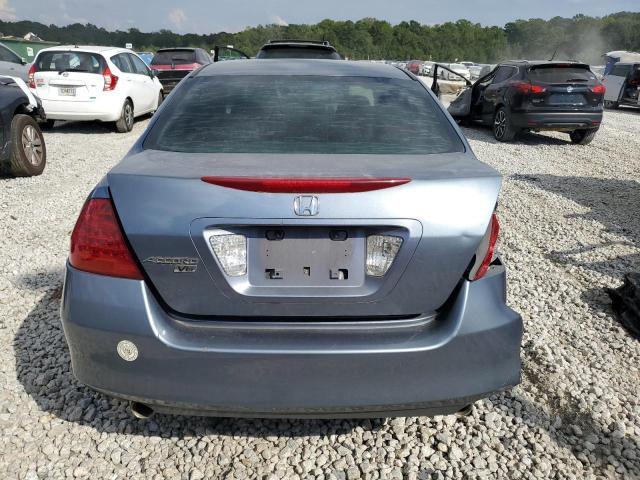 1HGCM66407A079142 - 2007 HONDA ACCORD SE BLUE photo 6