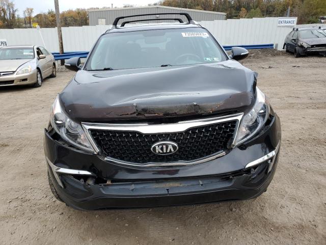 KNDPCCAC5E7558795 - 2014 KIA SPORTAGE EX BLACK photo 5