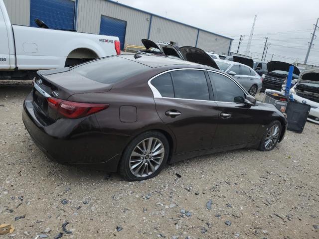 JN1EV7AP2JM351047 - 2018 INFINITI Q50 LUXE BURGUNDY photo 3