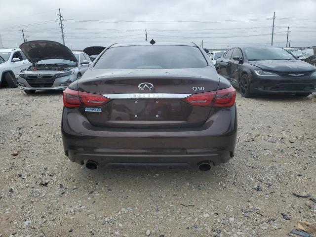 JN1EV7AP2JM351047 - 2018 INFINITI Q50 LUXE BURGUNDY photo 6