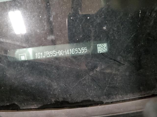 1G1JB5SHXH4165355 - 2017 CHEVROLET SONIC LS 银色 照片 12