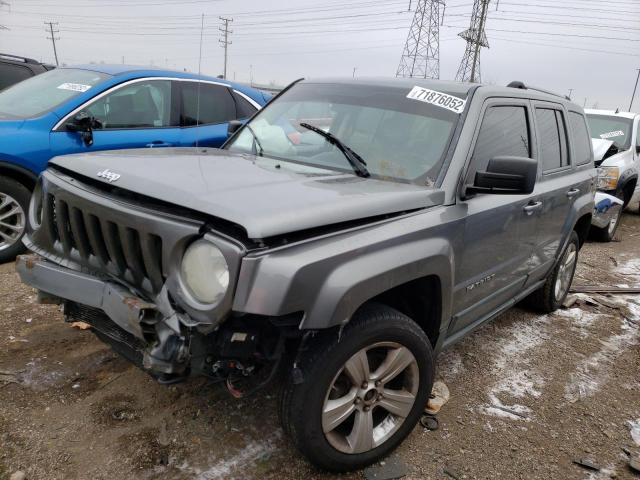 1J4NF4GB9BD229575 - 2011 JEEP PATRIOT LATITUDE GRAY photo 1