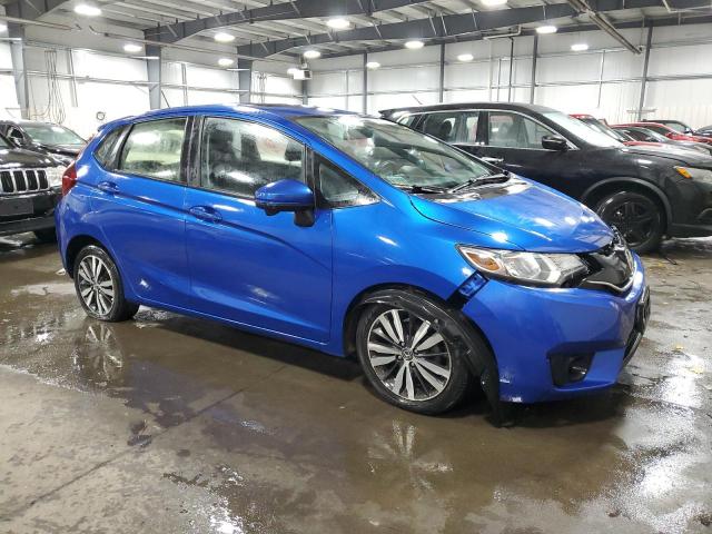 JHMGK5H71GS000903 - 2016 HONDA FIT EX BLUE photo 4