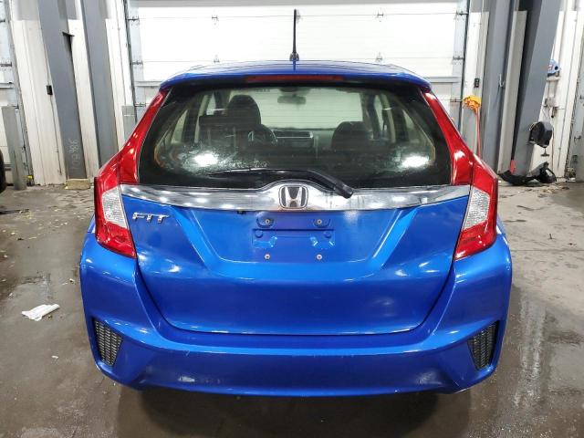 JHMGK5H71GS000903 - 2016 HONDA FIT EX BLUE photo 6