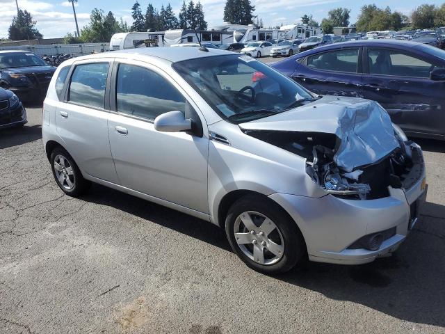 KL1TD6DE5BB203796 - 2011 CHEVROLET AVEO LS GRAY photo 4