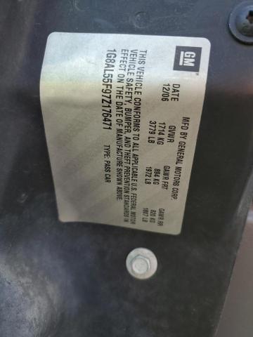 1G8AL55F97Z176471 - 2007 SATURN ION LEVEL 3 GRAY photo 12