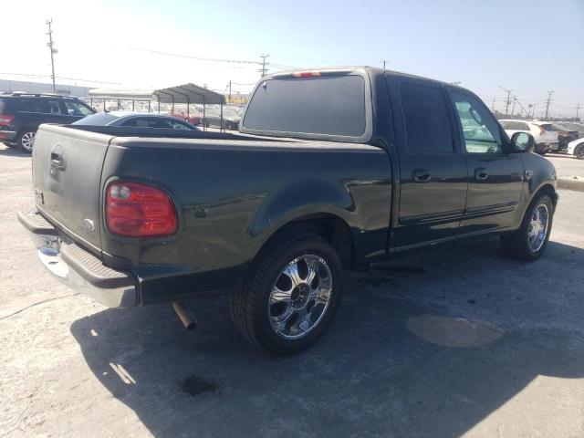 1FTRW07632KE17927 - 2002 FORD F150 SUPERCREW GREEN photo 3