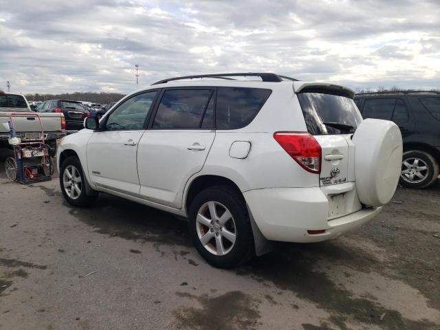 JTMBK31V785054926 - 2008 TOYOTA RAV4 LIMITED WHITE photo 2