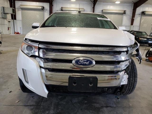 2FMDK4JC6DBA28316 - 2013 FORD EDGE SEL WHITE photo 5