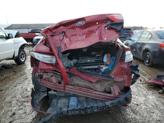 3FA6P0LU2ER351848 - 2014 FORD FUSION SE HYBRID RED photo 6