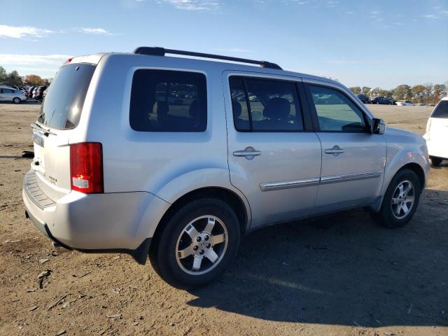 5FNYF48899B024377 - 2009 HONDA PILOT TOURING SILVER photo 3