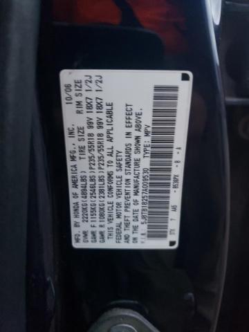 5J8TB18257A009530 - 2007 ACURA RDX BLUE photo 12