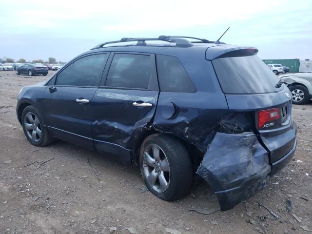 5J8TB18257A009530 - 2007 ACURA RDX BLUE photo 2